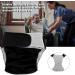 Adjustable Washable Adult Diaper Pants for Disability Care | Reusable Leak-free Incontinence Nappy with Dual Opening Pocket (Black) - Buy Online on GoSupps.com