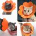 Soft Protective Collar for Cats - 2 Piece Neck Rope Sunflower Design Post-Surgery Recovery Collar (Orange S) - Buy Online on GoSupps.com