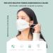 Ships from Canada-pc of 50 Disposable Face_Mask 4-Ply EarLoop.Protective breathable dust-proof everyday use 1 Box(50 PC) Black - Buy Online on GoSupps.com