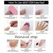 Long Coffin Press on Nails - Novelty Style 8 | Reusable Acrylic Full Cover False Nails for Women - 24 pcs - Buy Online on GoSupps.com