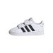 adidas Unisex-Child Grand Court Tennis Shoe Toddler (1-4 Years) 6 Toddler White/Black/White/White
