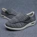 Yytcsjz Men's Diabetic Edema Slippers - Dark Grey, Size 12 | Lightweight Air Cushion Walking Shoes for Elderly with Comfort for Edema, Arthritis, Fasciitis - Buy Online on GoSupps.com