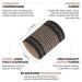 Copper Arch Support Bands Flat Foot Compression Brace for Fallen Arches and Heel Spur Treatment Plantar Fasciitis Braces for Foot Care - Buy Online on GoSupps.com