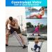 Victoper Resistance Bands Set - Men and Women Exercise Bands with Various Levels of Resistance for Strength Training and Fitness - Includes Yellow, Red, Black, and Purple Bands - Buy Online on GoSupps.com