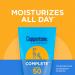 Coppertone Complete SPF 50 Sunscreen Lotion Lightweight Moisturizing Sunscreen Water Resistant Body Sunscreen 148mL - Buy Online on GoSupps.com