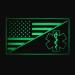 Glow Dark USA American Flag EMS EMT Paramedic Tactical Morale Patch - Buy Online on GoSupps.com