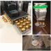 PTILSERY 100 Pieces Empty Coffee Capsule Cups Aluminum-Foil Coffee Capsule with Self Adhesive Seal Stickers Disposable Coffee Pods Coffee Capsule Black - Buy Online on GoSupps.com