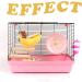 BDSHUNBF 2PCS Hamster Hanging House Banana Hamster Swing Hammock Double-Layer Small Pet Cage Small Animals Soft Plush Pet Accessories Rat Rabbit Squirrel Guinea Pig Nap Sack Warm Ferrets Hideout - Buy Online on GoSupps.com