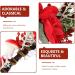 FRCOLOR Christmas Antler Headband with Flower Red Berry Headband Christmas Hair Hoop Reindeer Hairband Christmas Antlers Headdress Xmas Party Headpiece for Women Girls - Buy Online on GoSupps.com
