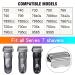 Buy Series 7 70S Replacement Head Electrorasiser Blade Compatible with Braun 720cc 730cc 735S 750cc 760cc 790cc 795cc - Fast International Shipping - Buy Online on GoSupps.com