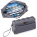 Homecube Pencil Case Cosmetic Bag Student Stationery Pouch Bag Office Storage Organizer for Girl Boy Women Men - Dark Gray
