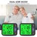 Double love Wrist Blood Pressure Monitor LCD Display Wrist Blood Pressure Cuff 120x2 Reading Memory Wrist Bp Monitor with Cloth Bag - Buy Online on GoSupps.com