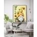 Gnome Sunflower Cross Stitch Kit for Adults - DIY Needlepoint Embroidery Set (11CT) - Buy Online on GoSupps.com