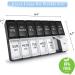 Extra Large AM PM Pill Organizer - Easy Open Weekly Case for Daily Vitamins - Arthritis Friendly 2 Times a Day Pill Box - Buy Online on GoSupps.com