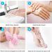 Moisturizing Gel Spa Therapy Glove and Sock Set for Repairing Dry Hands and Feet - Pink - Buy Online on GoSupps.com