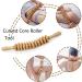 Premium Wood Massage Roller - Perfect Back Neck & Body Massager with Handle for Ultimate Relaxation | Ships Internationally - Buy Online on GoSupps.com