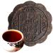 HELLOYOUNG 100g Th Pu'er m r naturel authentique chinois hua hao yue yuan Traditionnellement frit la main ingr dients verts biologiques sans additifs Th pu-erh Pu'er Tea