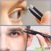 Stainless Steel Slant Precision Tweezers Professional Tweezers for Eyebrows & Hair Removal Black - Buy Online on GoSupps.com