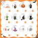 HOKPA Halloween Cupcake Toppers 36 Pcs Witch Ghost Pumpkin Food Cupcake Picks for Halloween Theme Party Festival Decoration - Buy Online on GoSupps.com