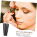 AUTSUPPL 12pcs Eyeliner Brush Eye Shadow Brush Make up Brushes Eyeshadow Eye Shadow Blending Brush Brow Brush 14.5x0.7x0.5cm Black - Buy Online on GoSupps.com