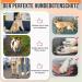 Eyin Dog Shoes - Water-Repellent Paw Protection Non-Slip Sole & Reflective Velcro Fastener for Small Medium & Large Dogs - 4 Pieces Size 3 Gray - Buy Online on GoSupps.com