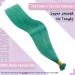 RUNATURE Teal Real Hair Extensions - 40cm U-Tip Bonding 25 Strands 20g - Premium Quality Teal Hair Extensions for International Shipping - Buy Online on GoSupps.com