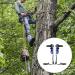 GothicBride Stainless Steel Tree Climbing Spikes Set | Adjustable Tool with Non-Slip Pedal for Outdoor Activities - Buy Online on GoSupps.com