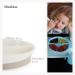 Twistshake Zom Lid Seals for Children | BPA-Free Baby Feeding Plate & Dishes | Pastel Blue 6+ Months - Buy Online on GoSupps.com