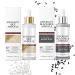 2 Pcs Black and White Rice Peeling Ampoule Deep Hydrates Skin Pore Cleansing Gentle Peel Shot Skin All Skin Types. Black Rice + White Rice 3.38 Fl Oz (Pack of 1)