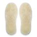 Happystep Genuine Sheepskin Insoles - Premium Lambswool and Sheepskin Top Layer Felt Bottom for Ultimate Warmth Comfort and Cushioning (Men 11) Men 11 Felt Sole