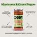 Zest Tomato Mushroom and Green Pepper Pasta Sauce 340g Vegan Dairy & Gluten Free Plant Based No Added Sugar - Buy Online on GoSupps.com