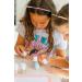 Little Stardust - Golden Galaxy Nail Polish for Children - Water Based & Low Odour Easy Peel Off Formula - Safe & Non-Toxic Ingredients Free from Harmful Chemicals - 8ml - Buy Online on GoSupps.com