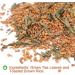 Premium Brown Rice Green Tea Genmaicha China Organic Kirara rice tea Malva Verticillata leaf health skin care Flower Tea 120g/6oz - Buy Online on GoSupps.com