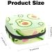 Anna Cowper Sweet Avocado Women's Menstrual Cup Bags - Stylish Pocketable Period Storage for Teens & Adults - Multicolored - Buy Online on GoSupps.com