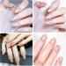 URAQT Chrome Nail Powder Set - 6 Colors Holographic Glitter for Mermaid Neon Nail Art | Iridescent Manicure Pigment with Sponge Brushes - DIY Nail Decoration - Buy Online on GoSupps.com