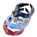 Women's Headbands Boho Hair Band Vintage Elastic Printed Head Wrap Stretchy Moisture Hairband Twisted Cute Hair Accessories (archcashew)