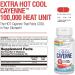 Solaray Extra Hot Cool Cayenne 100,000 HU | 90 VegCaps | Supports Digestion, Metabolism & Cardiovascular Health - Buy Online on GoSupps.com