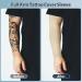 12 Piece Men's Tattoo Cover Sleeve UV Sun Protection Arm Sleeves - Nude Color - Buy Online on GoSupps.com