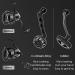 GOMEXUS Power Handle for Daiwa BG/Fuego/Tatula LT Reels 1000-4000 - Compatible with BG MQ 2500-4000, Enhance Performance - Buy Online on GoSupps.com