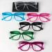 Metalless Screwless Spring Hinges Reading Glasses for Women - 6 Pack Oversized Square Readers (+1.75) in Mixed Colors - Buy Online on GoSupps.com