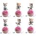 18pcs Funny Cat Cupcake Toppers for Boys Girls Pet Baby Shower Kitten Meow Party Supplies Favor Ninja Kung Fu Karate Cat Themed Birthday Party Decorations - Buy Online on GoSupps.com