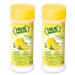 True Lemon 60g Shaker Crystallized Lemon for Cooking Baking & Seasoning 0 Calories 0 Sugars 0 Salt Made from Real Lemons (2 Pack)