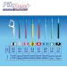 Premium Interdental Brushes - Coated Steel Core & Tynice Bristles Size 1 (0.4mm) - Ships Worldwide - 10 Gr | Best Oral Care Solution - Buy Online on GoSupps.com