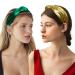 Glitter Knotted Headbands 4 Pack - Vintage Metallic Hair Bands for Women and Girls - Buy Online on GoSupps.com