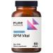 PureFormulas SPM Vital - 3 Active Specialized Pro-Resolving Mediators for Tissue Health & Minor Discomfort from SPM Fish Oil - Omega 3 Fatty Acids Supplement, Non-GMO 60 Softgels
