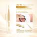 Nagaraku Faserspitze Eyelash Extension Tweezers - Professional Precision Stainless Steel Straight Tip AG-03 - Buy Online on GoSupps.com