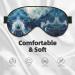 Within The Tides Print Soft Eye Mask | Sleep Mask for Men & Women | Comfortable Travel Sleep Eye Mask - Buy Online on GoSupps.com