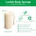 Natural Bathing Loofah 3 Pack - 6 inch 100% Organic Shower Sponge for Exfoliating and Dead Skin Removal - Eco-Friendly Body Scrubbers - Buy Online on GoSupps.com