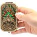 Vintage Peacock Vanity Mirror Set - Double Sided Compact Makeup Mirror - Portable Foldable Metal Mirror - Travel Friendly - Warmtree 2 Pcs - Buy Online on GoSupps.com