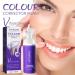 Purple Teeth Whitening Toothpaste 60ml - Brighten & Whiten Stained Teeth | Color Correction for Smoking & Yellow Stains - Buy Online on GoSupps.com